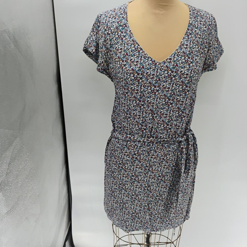CAROLL WOMENS DOTTED SHORT SLEEVE CASUAL DRESS, Size 38 - Picture 2 of 13